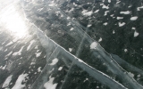 얼어붙은 바이칼 호수